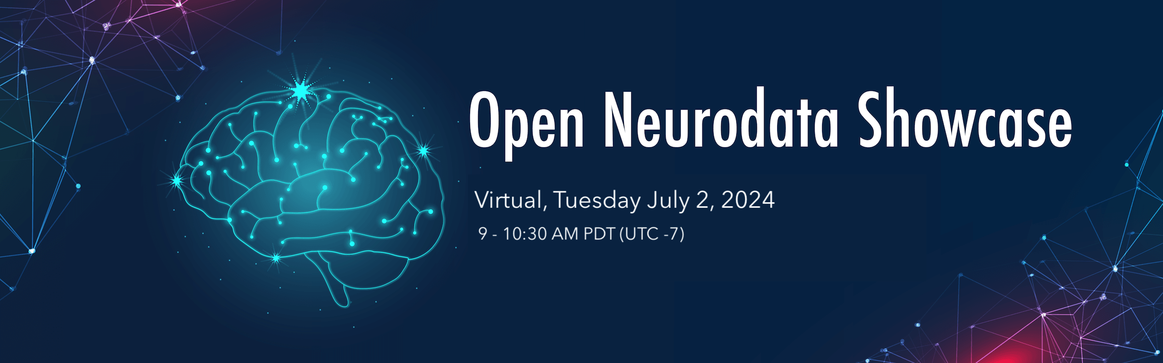 OpenNeuroDataShowcase banner
