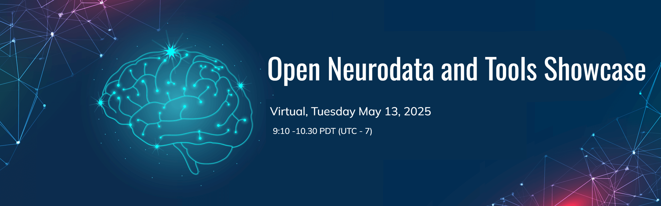 OpenNeuroDataShowcase banner